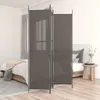 vidaXL 3-dílný paraván antracit 150x220 cm látka - Náhled obrázku produktu 2