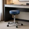 VERSEE Arbeitshocker Echtleder Blau – stufenlos Produktbild-Vorschau 11