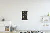 MuchoWow® Textilposter Muster - Sonne - Mond - Gold 40x60 Produktbild-Vorschau 2