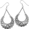 Paar Ohrhänger Ohrringe 53x25mm Orient Muster 925 Silber Produktbild-Vorschau 1