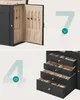 SONGMICS Schmuckbox mit 5 Ebenen, Schmuckkasten, mit Produktbild-Vorschau 5
