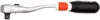 Ohnutá ráčna 1/2", ocel CrV6140, 72 zubů, 255 mm Náhled obrázku produktu 2