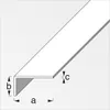 alfer Winkel 1 m, 30 x 20 mm PVC (Kunststoff) glatt weiss Produktbild-Vorschau 2