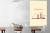 MuchoWow® Poster Skyline - Jacksonville - Vereinigte Produktbild-Vorschau 2