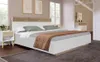 Sweiko Doppelbett Holzbett Schwebebett mit Kopfteil aus Produktbild-Vorschau 17