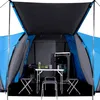 Rodinný stan NILS Camp NC6031 Highland modro-šedý Náhled obrázku produktu 5