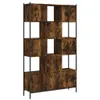 vidaXL Regał z wędzonego dębu 102x28x172 cm Materiał Podgląd zdjęcia produktu 7