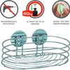 WENKO Dusch Korb Wand Ablage Regal ohne Bohren Bad Dusche Produktbild-Vorschau 2