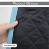 110x203cm Modrá zatemňovací tepelná dveřní opona oka Náhled obrázku produktu 7