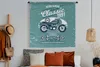 MuchoWow® Wandteppich Wandbehang Motorrad - Werkzeuge - Produktbild-Vorschau 4