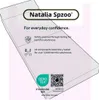 The image shows packaging for a mattress with safety information and branding. Produktbild-Vorschau