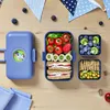 MONBENTO Kinder Brotdose TRESOR 16 x 9.2cm Blau Lunch Produktbild-Vorschau 4