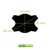 53 CM Lama mulching MTD 53 SP SPB 6 SPBEHW SPH-55 SPK SPO Anteprima dell’immagine prodotto 3