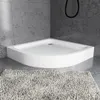 ECOLAM Receveur de douche Semi-circulaire Ben 90x90 x 15 cm Voir les images du produit 8