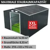 BRAST Gerätehaus Geräteschuppen Metall | 278x323x192 | Produktbild-Vorschau 10
