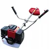 A gasoline-powered string trimmer (also known as a brush cutter or weed eater) is shown against a white background. Produktbild-Vorschau