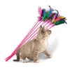 10 Stk. Lyra Pet® Katzenangel rosa mit Feder Produktbild-Vorschau 3