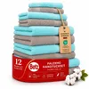 Betz 12-TLG. Handtuch-Set Palermo 100% Baumwolle 2 Produktbild-Vorschau 1