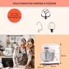 Klarstein kuchynský robot, hnetací stroj s 5 l miskou, 1800 Náhľad obrázku produktu 5