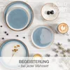 Moritz & Moritz TARENTO blau Geschirrset 24 tlg. Produktbild-Vorschau 8