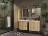 Badezimmerschrank Wandhängendes Regal Tigo 1D Eiche Evoke Produktbild-Vorschau 14