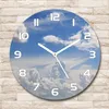 Wanduhr aus Glas 30fi Glasbild Glasuhr Gehärtetes Glas - Produktbild-Vorschau 2