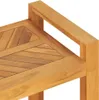 vidaXL Banc 120 cm bois massif teck Voir les images du produit 4