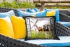 MuchoWow® Outdoor Kissen - Aussicht - Kuh - Mühle - Kühe - Produktbild-Vorschau 4