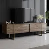 Skye Decor, Luxe Set - Walnut, Gold, Wohnzimmer, Produktbild-Vorschau 4