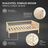Łóżko dziecięce ML-Design z materacem, 80x160 cm, Podgląd zdjęcia produktu 4