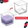 KOTARBAU® Bougie parfumée à 2 mèches dans un verre Bougie à Voir les images du produit 7