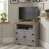 TV Rack RAMON 85 cm Regal TV Schrank Kiefer massiv im Produktbild-Vorschau 1