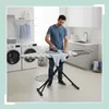 Relaxdays Bügelbrett für Dampfbügeleisen, 110 x 33cm, Produktbild-Vorschau 3