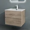 doporro Badmöbel-set Waschbecken-Unterschrank Badezimmer Produktbild-Vorschau 4