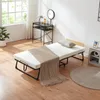 Metall-Klappbett ‘Lustendi’ mit Matratze 200 x 90 cm Produktbild-Vorschau 2
