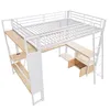 Flieks Etagenbett 140x200cm mit Led, Hochbett Doppelbett Produktbild-Vorschau 8