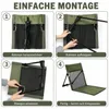 Strandmatte mit Rückenlehne,Strand Klappstuhl,Klappbar Produktbild-Vorschau 3