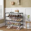 Schuhregal 4 Ebenen, Schuhaufbewahrung, Eingangsbereich, Produktbild-Vorschau 2