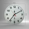 Wanduhr - Rund - Glasuhr - Leiter Himmel Symbol - 40x40cm - Produktbild-Vorschau 3