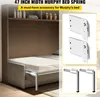A Murphy bed with its mattress extended, showing the frame and some of the hardware components. Produktbild-Vorschau