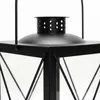 Laterne aus Metall und Glas - Windlicht Farbe schwarz - Produktbild-Vorschau 5