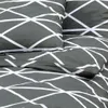 vidaXL Ensemble de literie Gris 135x200 cm coton Voir les images du produit 10