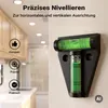 Wiltec magnetische waterpas, kruiswaterpas met 2 libellen, Productafbeelding-voorbeeld 5
