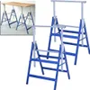 XMTECH 2er set Gerüstbock 7-fach höhenverstellbar 80-131 cm Produktbild-Vorschau 1