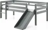 Kojen-Spielbett 90 x 200 cm Rutsche Kiefernholz Grau Produktbild-Vorschau 1