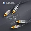 Cavo RCA SONERO, stereo, 15 m, nero Anteprima dell’immagine prodotto 3