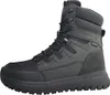 A black and gray winter boot is shown against a white background. Voir les images du produit