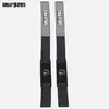 A pair of black lifting straps with white branding and logos, presented against a plain white background. Produktbild-Vorschau