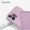 Liquid Silikon Hülle für Apple iPhone 13 Pro - Farbe: Lila Produktbild-Vorschau 3