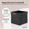 ikea kallax regal box organizer aufbewahrungsbox 30x30x30 faltbox grau Produktbild-Vorschau